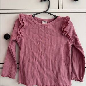 Little sleepies 2T ribbed flutter long sleeve